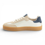 Sneakers da uomo Off-White in pelle con striscia rossa