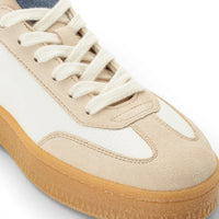 Sneakers da uomo Off-White in pelle con striscia rossa