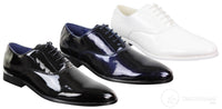 Mens Patent Shiny Formal Shoes