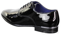 Mens Patent Shiny Formal Shoes