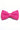 Papillon da uomo rosa lavorato a maglia