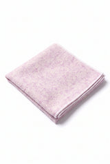 Fazzoletto da taschino da uomo in misto lana tweed rosa