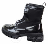 Mens PU Leather Ankle Boots