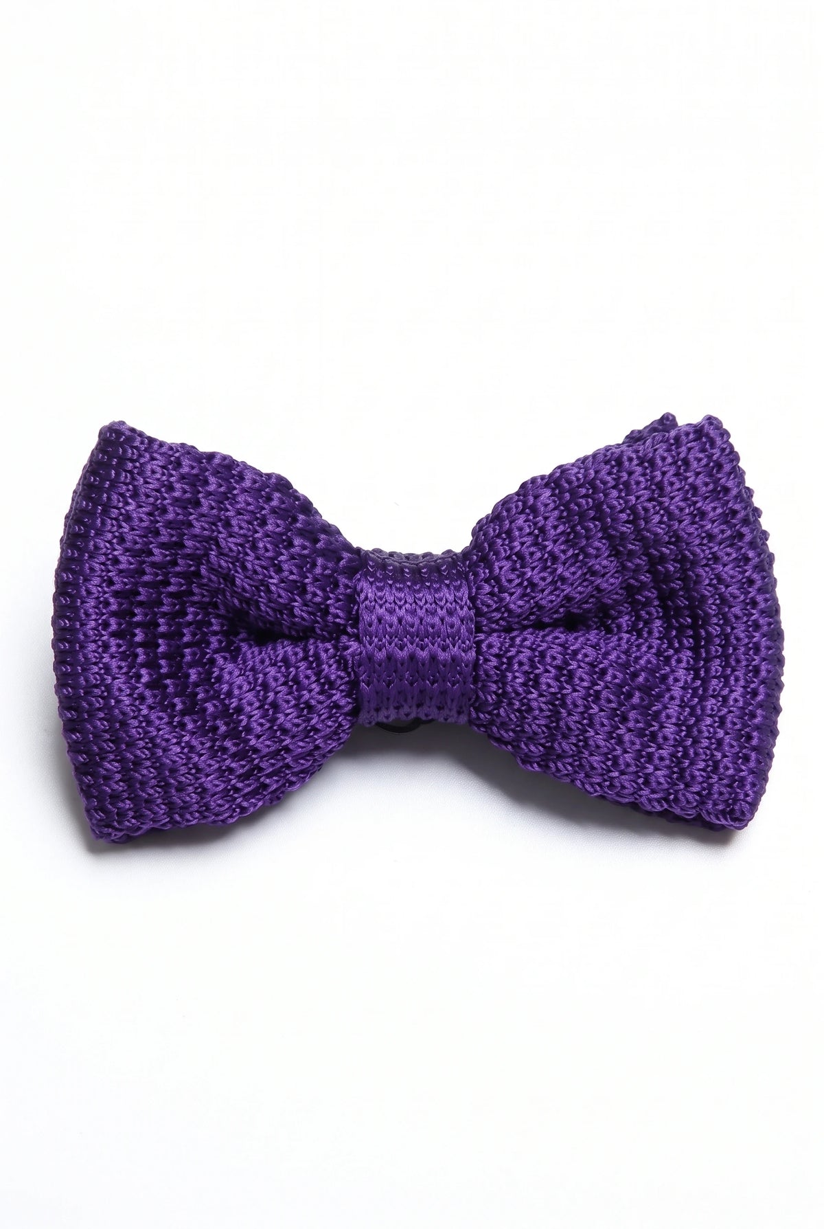 Papillon da uomo in maglia viola