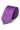 Cravatta da uomo slim viola da 6 cm, tinta unita