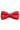 Papillon da uomo in tweed rosso