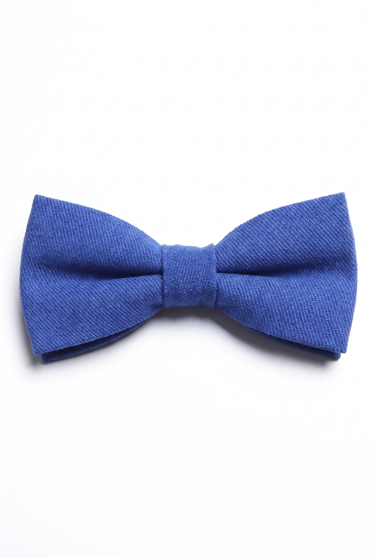 Papillon da uomo blu royal a doppio strato