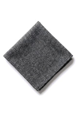 Set cravatta e fazzoletto da uomo - Tweed grigio STZ23, taglia unica