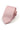 Cravatta e fazzoletto da taschino da uomo, cravatta in raso di seta, rosa antico chiaro, pesca