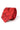 Cravatta da uomo con pochette e cravatta floreale formale - Rosso