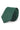 Cravatta da uomo con pochette e fazzoletto da taschino, set formale, tinta unita, verde