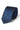 Cravatta da uomo con taschino quadrato, set formale con cravatta floreale - Blu navy