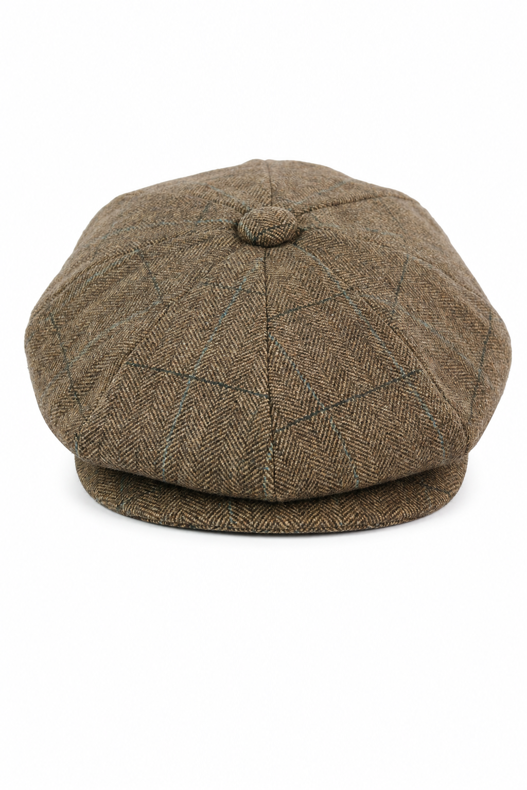 Cappellino da uomo Peaky Blinders in tweed a quadri