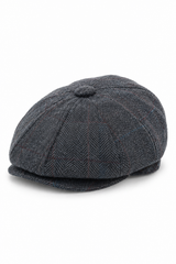 Cappellino da uomo Peaky Blinders in tweed a quadri