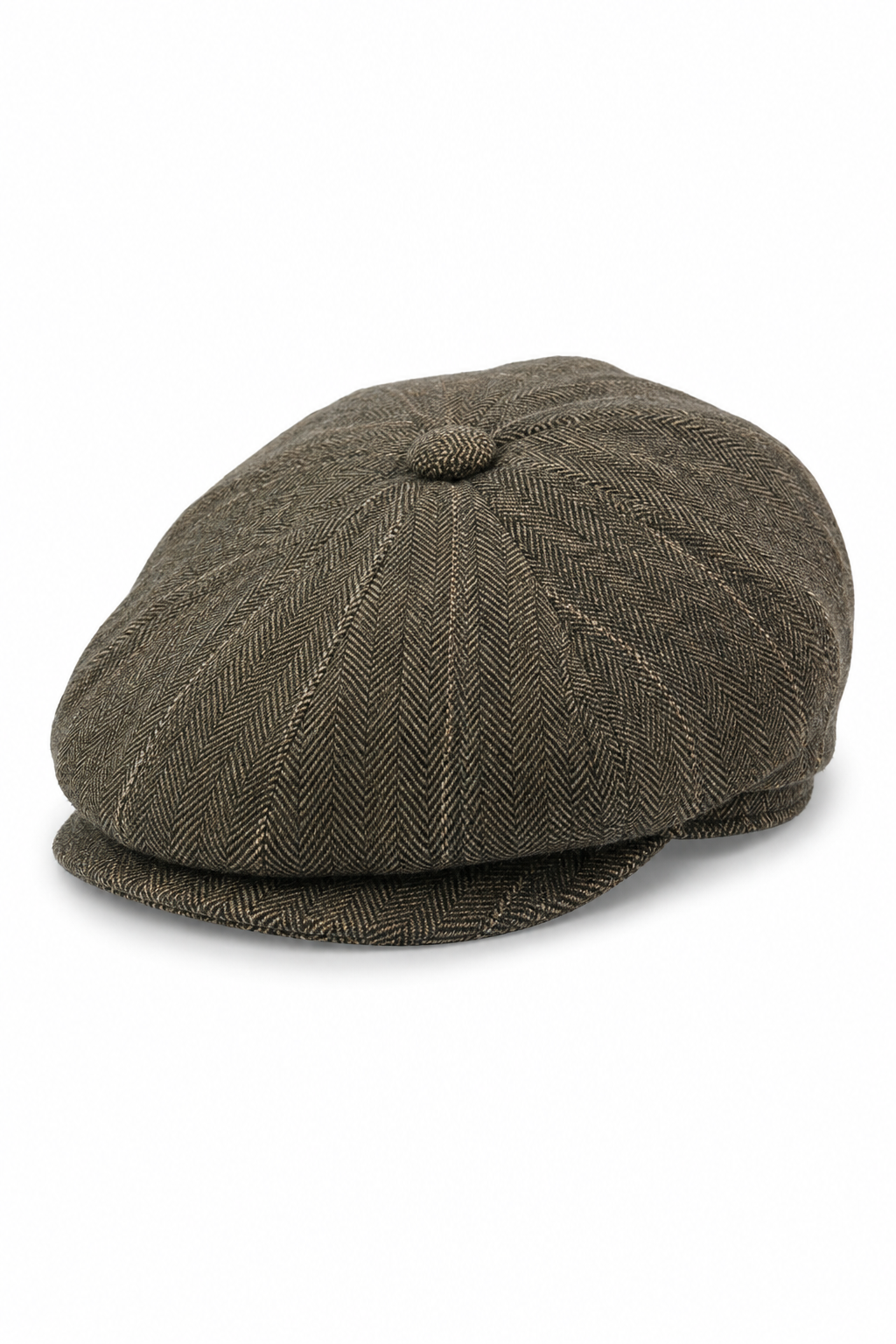 Cappellino da uomo Peaky Blinders in tweed a quadri