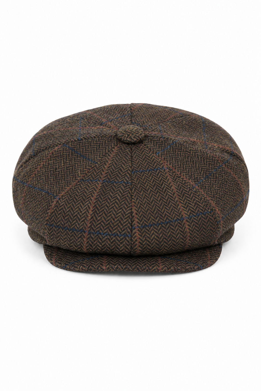 Cappello da uomo vintage in tweed Peaky Blinders