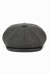 Cappello da uomo vintage in tweed Peaky Blinders