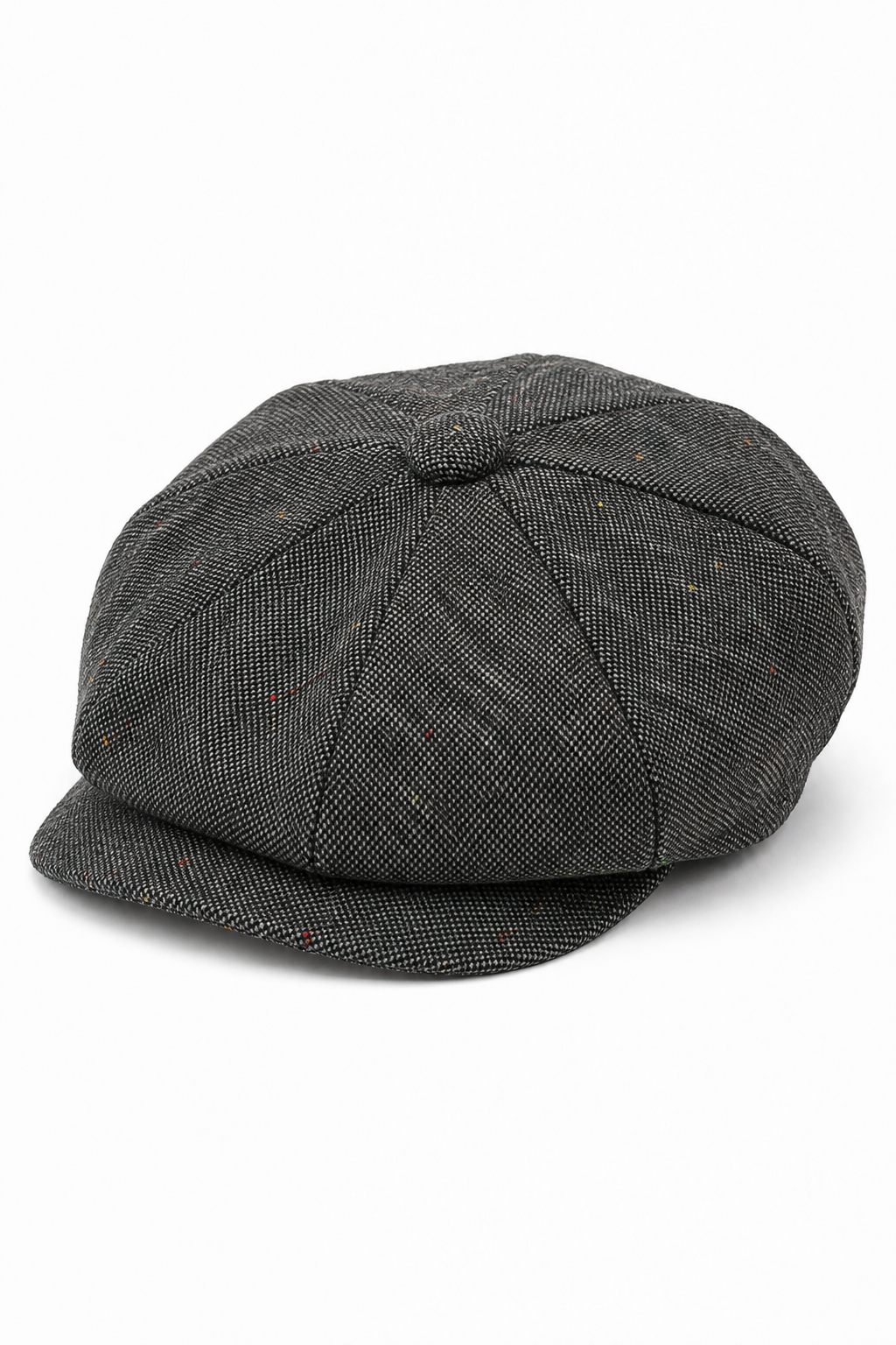 Cappello da uomo vintage in tweed Peaky Blinders