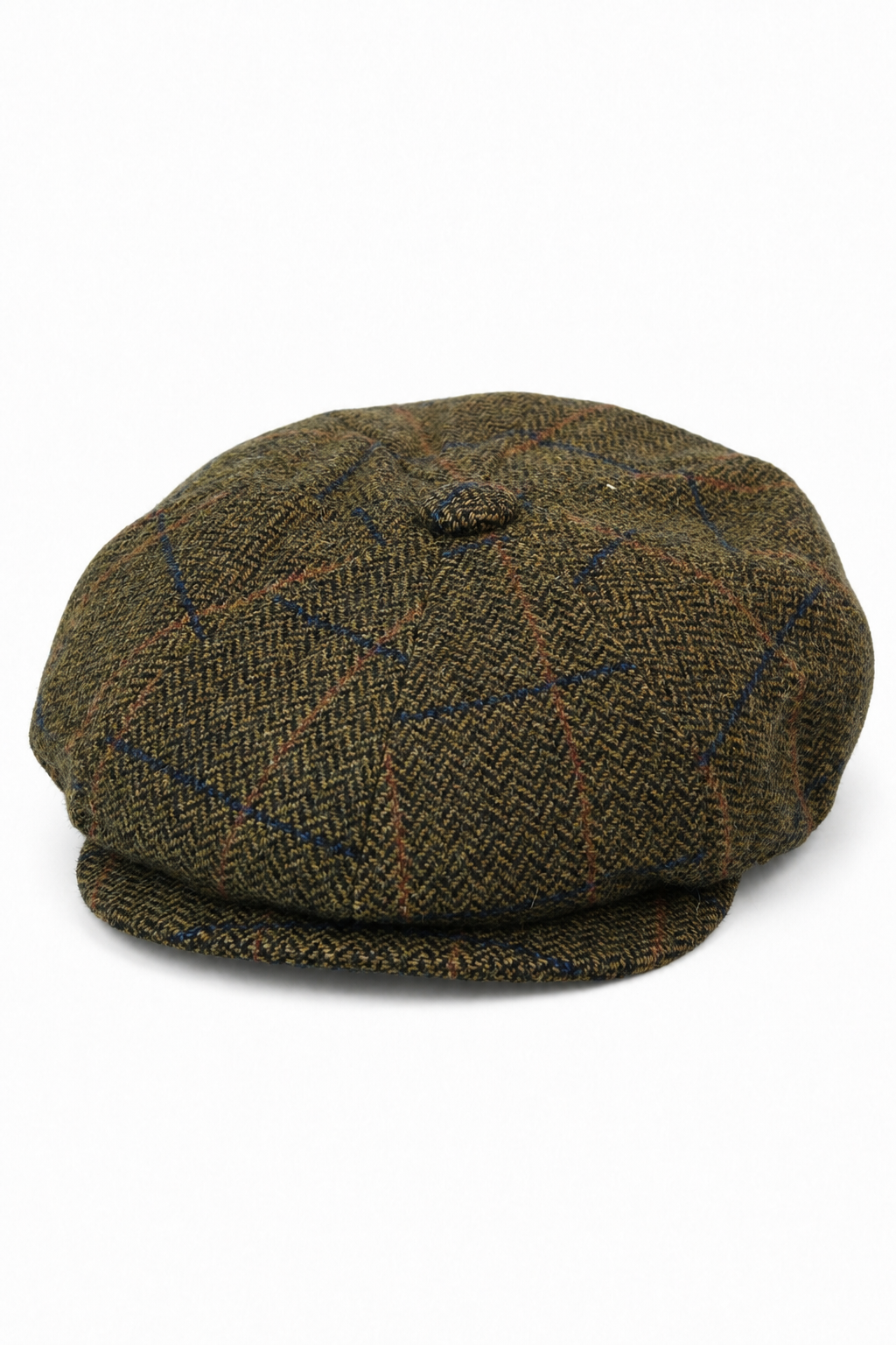 Cappello da uomo vintage in tweed Peaky Blinders