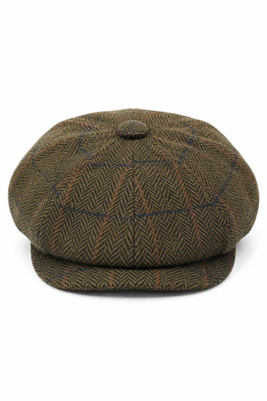 Cappello da uomo vintage in tweed Peaky Blinders