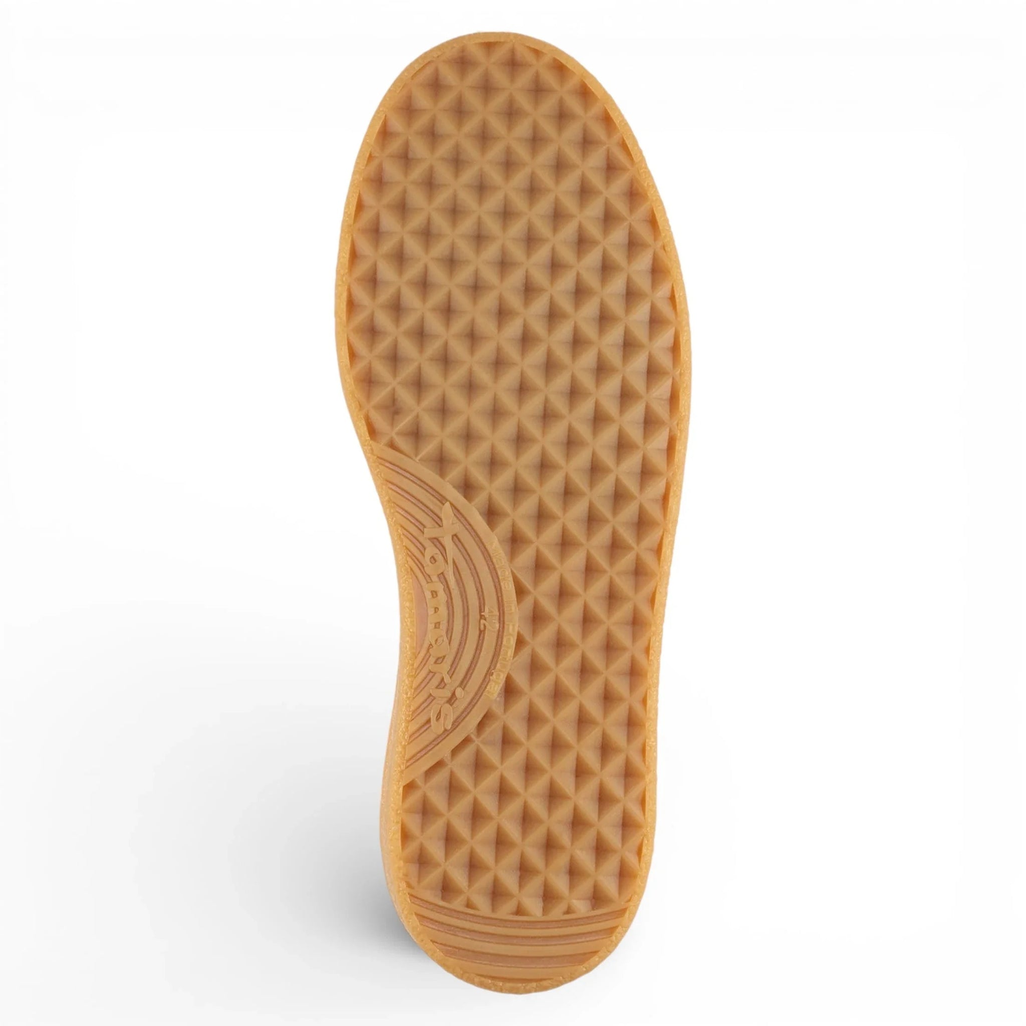 Sneakers da uomo in pelle bianca con strisce nere
