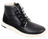Mens Winter PU Leather Boots