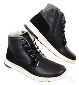 Mens Winter PU Leather Boots
