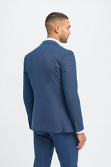 Miami - Blazer da uomo blu da sposa