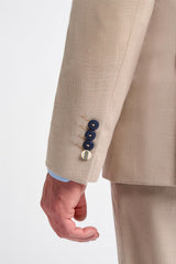 Miami - Blazer beige da uomo per matrimonio