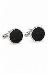 Set regalo cravatta nera con motivo Paisley, fazzoletto da taschino, gemelli in raso floreale