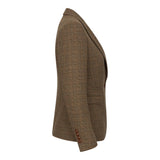 Ralph - Blazer su misura in tweed marrone da donna