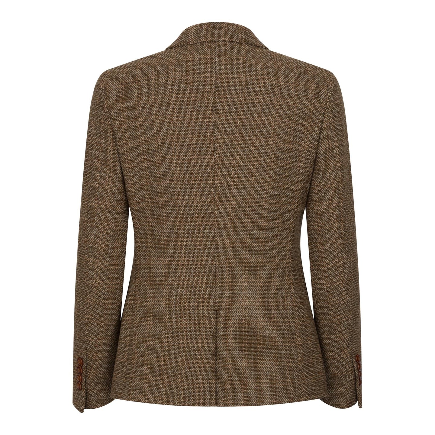 Ralph - Blazer su misura in tweed marrone da donna