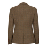 Ralph - Blazer su misura in tweed marrone da donna