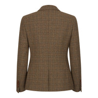 Ralph - Blazer su misura in tweed marrone da donna