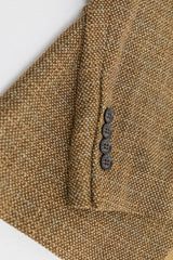 Abito da uomo in tweed a quadri, 3 pezzi - Marrone