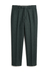 Regent - Pantaloni a quadri verdi da uomo