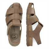 Stanley C8 - Sandali da uomo in pelle color tortora impermeabili