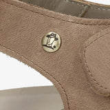 Stanley C8 - Sandali da uomo in pelle color tortora impermeabili