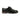 Stokes - Scarpe stringate brogue da uomo in pelle nera con punta a coda di rondine