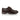 Stokes - Scarpe stringate brogue da uomo in pelle marrone con punta a coda di rondine