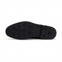 Stokes - Scarpe stringate da uomo modello brogue wingtip in pelle marrone chiaro