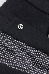 Abito da uomo nero vintage anni '20