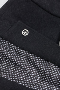 Abito da uomo nero vintage anni '20