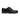 Scarpe stringate Derby da uomo in pelle nera con punta liscia, modello Tanner.