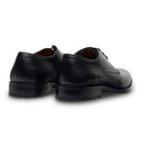 Taylor - Scarpe Derby classiche da uomo in pelle nera con lacci