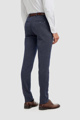 Tokyo - Pantaloni blu navy da uomo