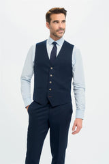Tropez - Gilet blu navy da uomo
