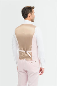 Tropez - Gilet rosa da uomo