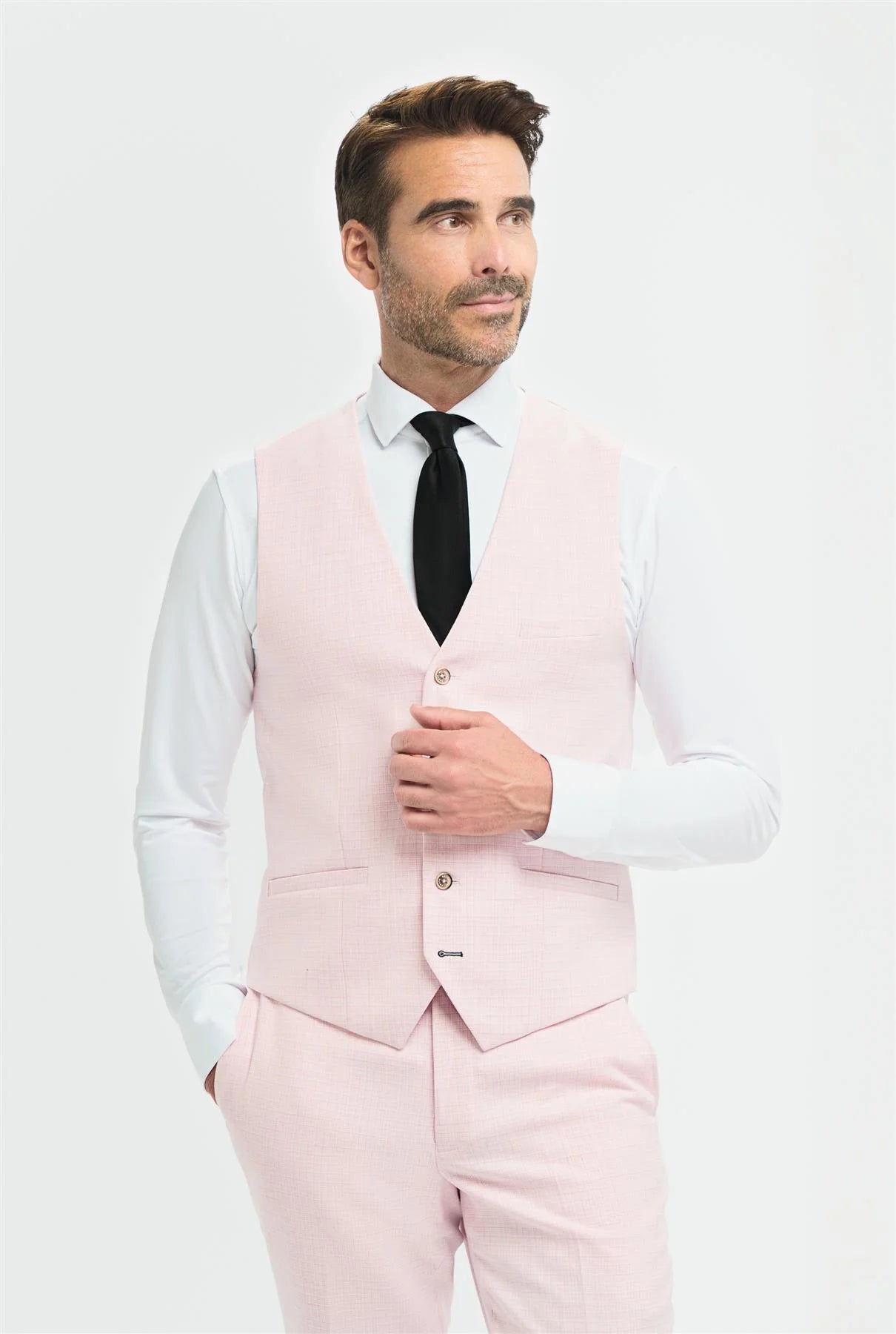 Tropez - Gilet rosa da uomo