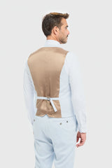 Tropez - Gilet da uomo azzurro cielo